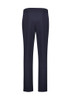 Back view of Scuba Ponte Womens Mid-rise Pull on Pant      sold by Kings Workwear www.kingsworkwear.com.au