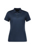 P412LS Womens Echo Short Sleeve Polo - Biz Collection