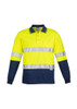 ZH235 - Mens Hi Vis Spliced Polo - Long Sleeve Hoop Taped - Syzmik sold by Kings Workwear  www.kingsworkwear.com.au ZH235 - Mens Hi Vis Spliced Polo - Long Sleeve Hoop Taped - Syzmik sold by Kings Workwear  www.kingsworkwear.com.au