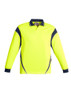 ZH249 - Mens Hi Vis Aztec Polo - Long Sleeve - Syzmik sold by Kings Workwear  www.kingsworkwear.com.au