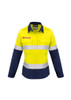 ZW131 - Womens FR Closed Front Hooped Taped Spliced Shirt - Syzmik sold by Kings Workwear  www.kingsworkwear.com.au