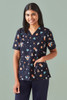 CST148LS - Womens Space Party Scrub Top - Biz Care  sold by Kings Workwear  www.kingsworkwear.com.au