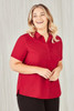 CS947LS - Womens Florence Short Sleeve Shirt - Biz Care  sold by Kings Workwear  www.kingsworkwear.com.au