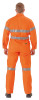Bisley BC607T8 Orange HiVis Overalls