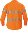 Bisley BT6482 HiVis 3M Reflective Tape Mens Drill L/S Shirt