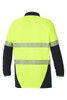 Hard Yakka Koolgear Hi-Visibility Two Tone Long Sleeve Ventilated Polo With Segmented Tape - Y11379 - Hard Yakka sold by Kings Workwear www.kingworkwear.com.au