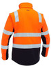 Bisley Womens Taped Two Tone Hi Vis 3 in 1 Soft Shell Jacket (BJL6078T) Bisley Womens Taped Two Tone Hi Vis 3 in 1 Soft Shell Jacket (BJL6078T)