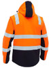 Bisley Womens Taped Two Tone Hi Vis 3 in 1 Soft Shell Jacket (BJL6078T) Bisley Womens Taped Two Tone Hi Vis 3 in 1 Soft Shell Jacket (BJL6078T)