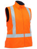 Bisley Womens Taped Hi Vis 5 in 1 Rain Jacket (BKL6975) Bisley Womens Taped Hi Vis 5 in 1 Rain Jacket (BKL6975)