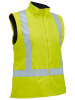 Bisley Womens Taped Hi Vis 5 in 1 Rain Jacket (BKL6975) Bisley Womens Taped Hi Vis 5 in 1 Rain Jacket (BKL6975)
