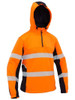 Bisley BKL6571T Womens Flex & Move™ Hi Vis Taped Liquid Repellent Fleece Hoodie Bisley BKL6571T Womens Flex & Move™ Hi Vis Taped Liquid Repellent Fleece Hoodie