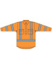 Bisley BSC6166XT X Taped Closed Front Hi Vis Cool Lightweight Drill Shirt Bisley BSC6166XT X Taped Closed Front Hi Vis Cool Lightweight Drill Shirt