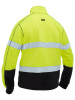 Bisley Mens Taped Hi Vis Zip Front Fleece (BK6611T) Bisley Mens Taped Hi Vis Zip Front Fleece (BK6611T)
