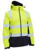 Bisley Taped Two Tone Hi Vis 3 in 1 Soft Shell Jacket (BJ6078T) Bisley Taped Two Tone Hi Vis 3 in 1 Soft Shell Jacket (BJ6078T)