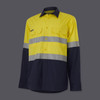 KingGee Mens Workcool Vented Spliced Shirt Taped Long Sleeve - K54913 KingGee Mens Workcool Vented Spliced Shirt Taped Long Sleeve - K54913
