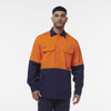 KingGee Workcool Vented Closed Front Spliced Shirt - K54011