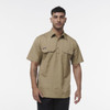KingGee Workcool Vented Closed Front Shirt Short Sleeve -K14032