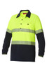 Hard Yakka Koolgear Hi-Visibility Two Tone Long Sleeve Ventilated Polo With Segmented Tape - Y11379 - Hard Yakka sold by Kings Workwear www.kingworkwear.com.au Hard Yakka Koolgear Hi-Visibility Two Tone Long Sleeve Ventilated Polo With Segmented Tape - Y11379 - Hard Yakka sold by Kings Workwear www.kingworkwear.com.au