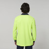 Hard Yakka Mens Long Sleeve Hi Vis Polo - Y19617 Hard Yakka Mens Long Sleeve Hi Vis Polo - Y19617