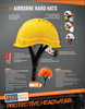 PRO CHOICE AIRBORNE LINESMAN HARD HAT UNVENTED- HH6MP