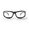 Safestyle - Sonics Matte Black Frame Clear Lens Safety Glasses - SMBC100