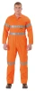 Bisley BC607T8 Orange HiVis Overalls