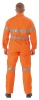 Bisley BC607T8 Orange HiVis Overalls