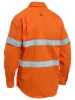 Bisley BSC6897T Taped Hi Vis Cool Lightweight Closed Front Shirt