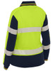 BKLM6225T - Women's Taped Hi Vis Recycled V-Neck Maternity Polo - Bisley