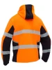 BK6571T - Flex & Move™ Hi Vis Taped Liquid Repellent Fleece Hoodie - Bisley