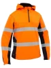 BK6571T - Flex & Move™ Hi Vis Taped Liquid Repellent Fleece Hoodie - Bisley