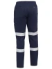 Bisley BPC6029T Taped Elastic Waist Cargo Work Pant