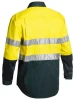 Bisley BS6896 Mens L/S Taped Hi Vis Cool Lightweight Shirt