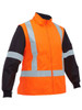 BKL6975 - Women's Taped Hi Vis 5 in 1 Rain Jacket - Bisley