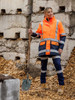 BKL6975 - Women's Taped Hi Vis 5 in 1 Rain Jacket - Bisley