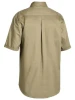 Bisley BSC1433 Closed Front Cotton Drill Shirt Short Sleeve