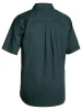Bisley BSC1433 Closed Front Cotton Drill Shirt Short Sleeve