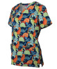 4STP1 - JB's Ladies Scrub Top Printed - JB's Wear