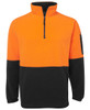 6HVPF - JB's Hi Vis 1/2 Zip Polar Fleece - Jb's Wear