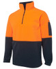 6HVPF - JB's Hi Vis 1/2 Zip Polar Fleece - Jb's Wear