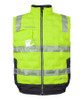 6DGV - JB's Hi Vis (D+N) Graphene Puffer Vest - Jb's Wear