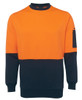JB's Hi Vis Fleecy Crew - 6HVCN