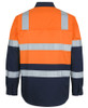 6DNW3 - JB's Hi Vis (D+N) L/S 150G Level 3 Work Shirt -  Jb's Wear