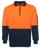 JB's Hi Vis 1/2 Zip Fleecy - 6HVFH