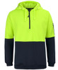 JB's Hi Vis 1/2 Zip Hoodie - 6HVHZ