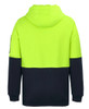 JB's Hi Vis 1/2 Zip Hoodie - 6HVHZ