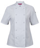 JB's Ladies S/s Snap Button Chef Jacket - 5CJS1