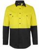 JB's Hi Vis L/S Stretch Work Shirt - 6HSWL