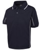 Podium Kids S/S Piping Polo - 7PIPS