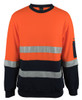 JB's Hi Vis (D+N) 310 Cotton Crew Neck Sweater -  6DVCM